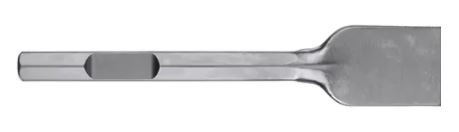 Burin plat 400x80mm hex 28mm